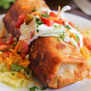 Pork Chimichanga