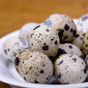 Grilled Partridge Egg