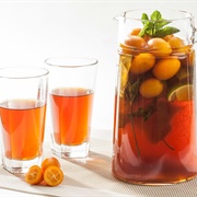 Kumquat Iced Tea