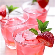 Rhubarb Iced Tea