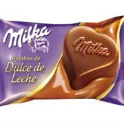 Milka Dulce De Leche Heart