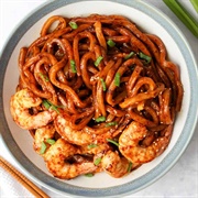 Chili Garlic Shrimp Noodles