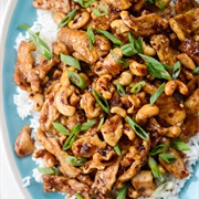 Pork With Cashew Nuts