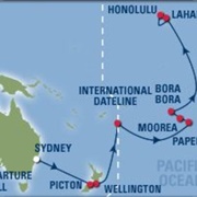 Crossed the International Date Line on a Cruise Ship