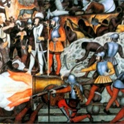 The Spanish Conquest of Mexico (Diego Rivera)