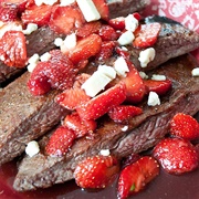 Steak and Strawberries