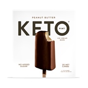 Keto Pint Peanut Butter Ice Cream Bars