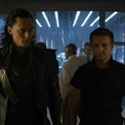 Frosthawk - Loki and Clint Barton