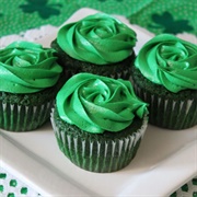 Green Velvet Cupcake