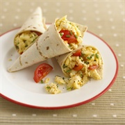 Scrambled Egg Wrap