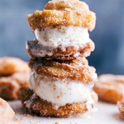 Churro Ice Cream Sandwich