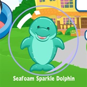 Seafoam Sparkle Dolphin