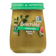 Apple Kale Baby Food