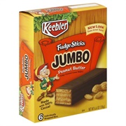 Keebler Jumbo Peanut Butter Fudge Sticks