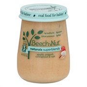 Apple Yogurt Baby Food