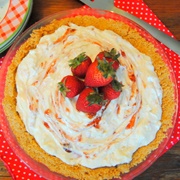 Strawberry Limeade Pie