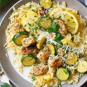 Chicken in Zucchini Sauce