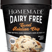 Homemade Dairy Free Sweet Relation-Chip Frozen Dessert