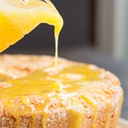 Orange Curd Cake