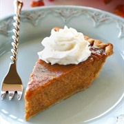 Pumpkin Eggnog Pie