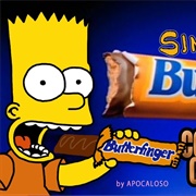 Butterfinger Simpsons Commericals