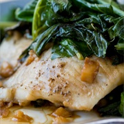 Steamed Flounder