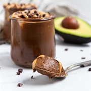 Peanut Butter Chocolate Avocado Mousse