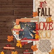 Create a Fall Scrapbook