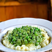 Peas and Mashed Potatoes