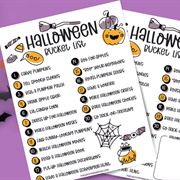 Make a Halloween Bucket List