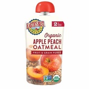 Apple and Peach Oatmeal