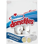 Hostess Donettes Powdered Donuts