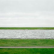 Rhein II by Andreas Gursky: $4,338,500