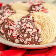 Peppermint Butter Cookies