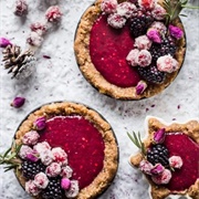 Blackberry Curd Tart