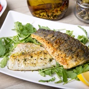 Baked Sea Bass