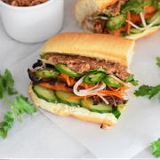 Chargrilled Chicken Banh Mi