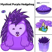 Mystical Purple Hedgehog