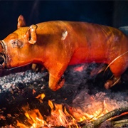 Spit-Roasted Pig