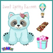Sweet Spring Raccoon