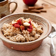 Apple Almond Oatmeal