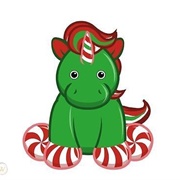 Green Peppermint Unicorn