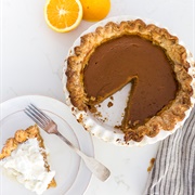 Orange Pumpkin Pie