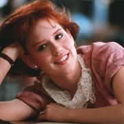 Molly Ringwald (The Breakfast Club, Pretty in Pink, Sixteen Candles)