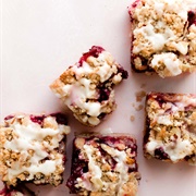 Cranberry Crumble Pie Bars