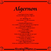 Algernon