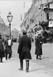 TVerskaya Street in Moscow, Russia (1896)