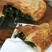 Spinach and Mozzarella Pie