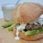 Alabama White Barbecue Sauce Burger