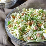 Egg and Cabbage Salad